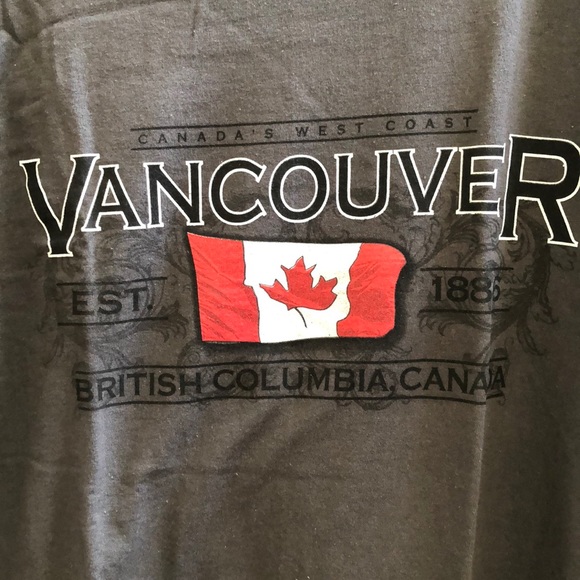 NWT Vancouver shirt 100% pre-shrunk cotton Sz L - Picture 5 of 8